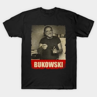 Charles Bukowski - RETRO STYLE T-Shirt